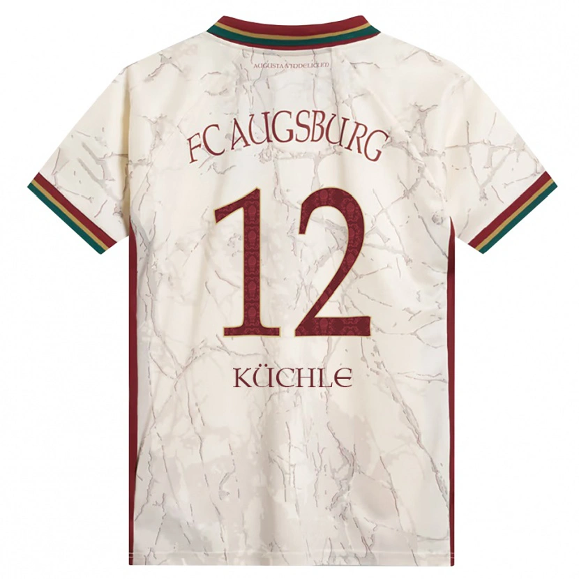 Danxen Herren Jana Küchle #12 Grün Reis Weiß Burgund Heimtrikot Trikot 2026/27 T-Shirt Österreich