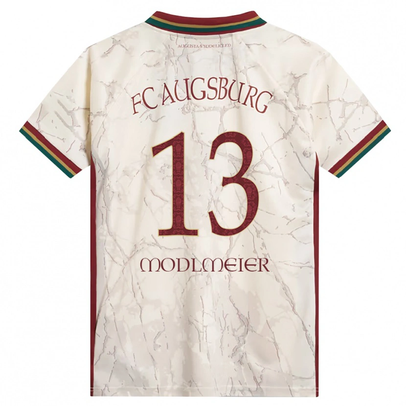 Danxen Herren Benedikt Modlmeier #13 Grün Reis Weiß Burgund Heimtrikot Trikot 2026/27 T-Shirt Österreich
