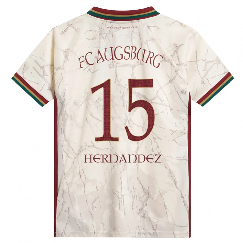 Danxen Herren Saidu Hernandez #15 Grün Reis Weiß Burgund Heimtrikot Trikot 2026/27 T-Shirt Österreich
