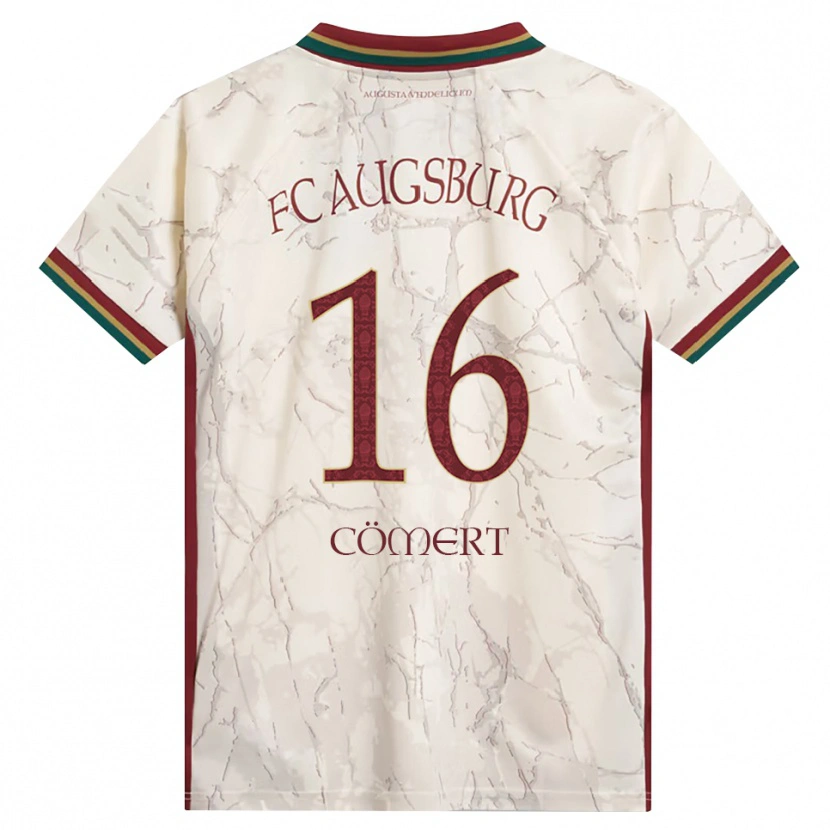 Danxen Herren Devin Cömert #16 Grün Reis Weiß Burgund Heimtrikot Trikot 2026/27 T-Shirt Österreich
