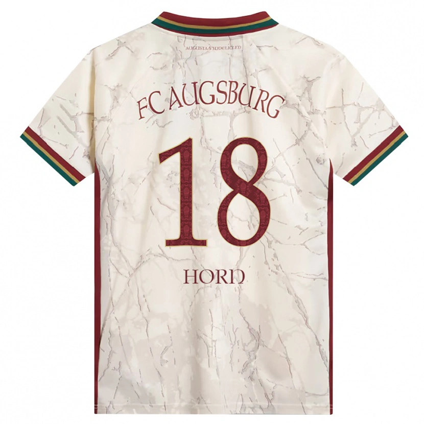 Danxen Herren Tobias Horn #18 Grün Reis Weiß Burgund Heimtrikot Trikot 2026/27 T-Shirt Österreich