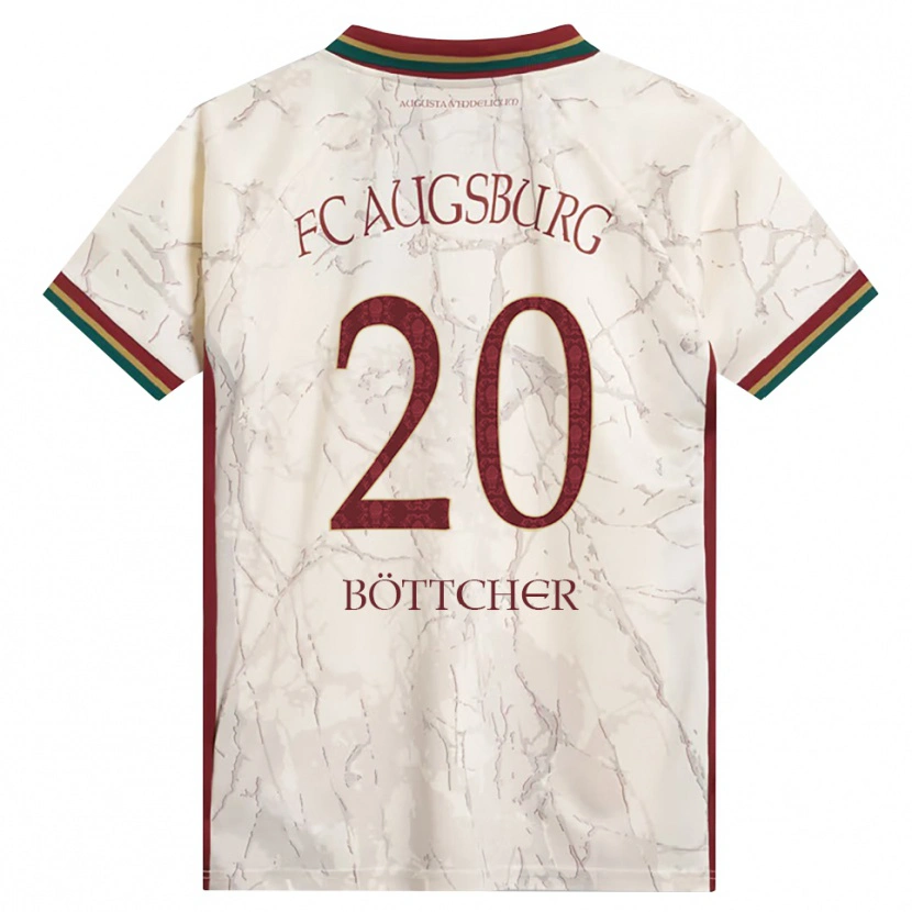 Danxen Herren Antonia Böttcher #20 Grün Reis Weiß Burgund Heimtrikot Trikot 2026/27 T-Shirt Österreich