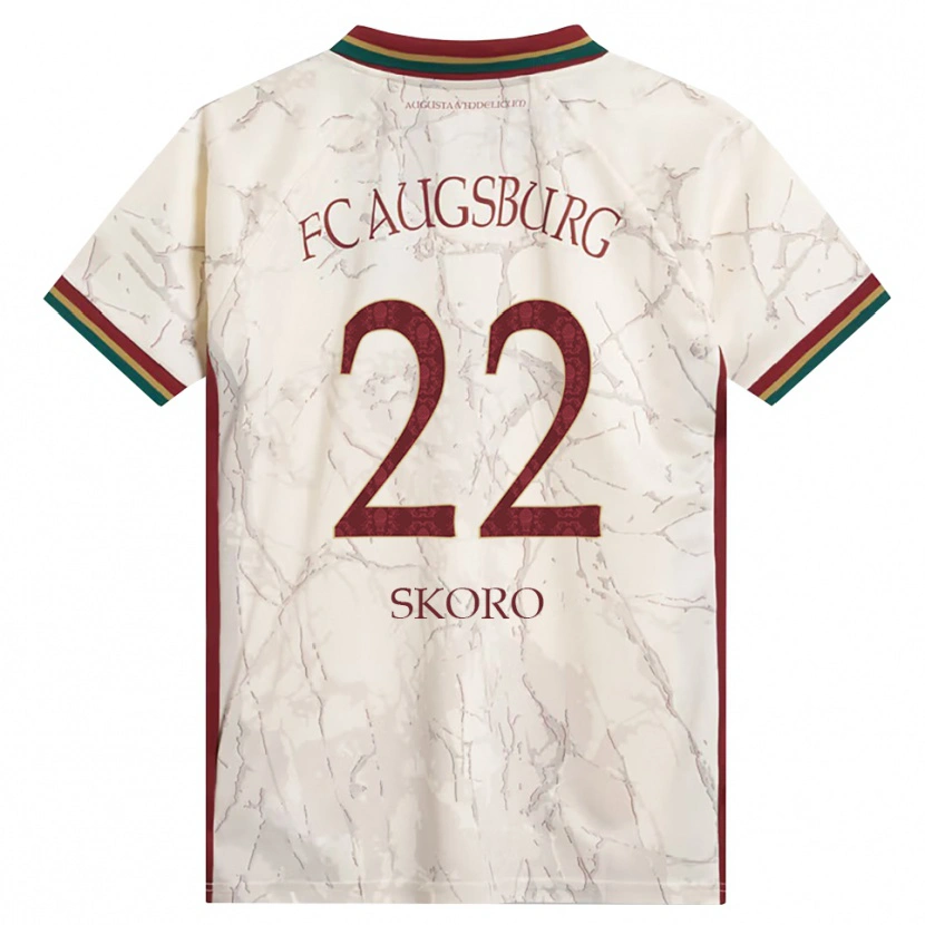Danxen Herren Luka Skoro #22 Grün Reis Weiß Burgund Heimtrikot Trikot 2026/27 T-Shirt Österreich