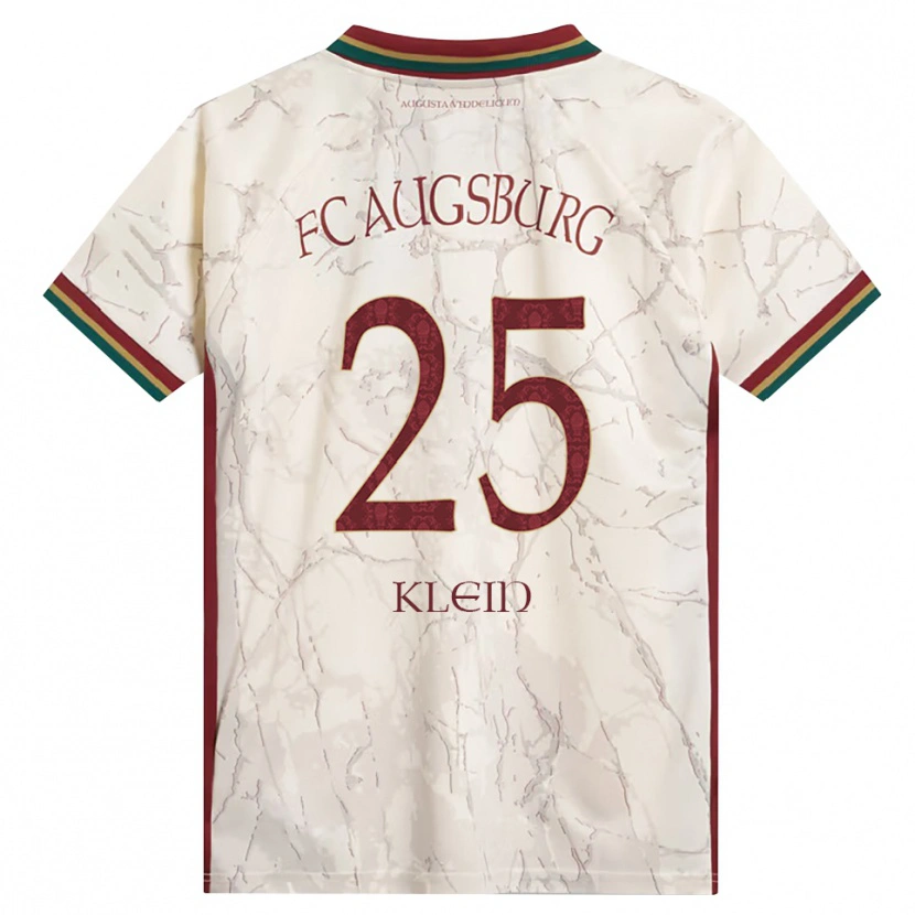 Danxen Herren Daniel Klein #25 Grün Reis Weiß Burgund Heimtrikot Trikot 2026/27 T-Shirt Österreich