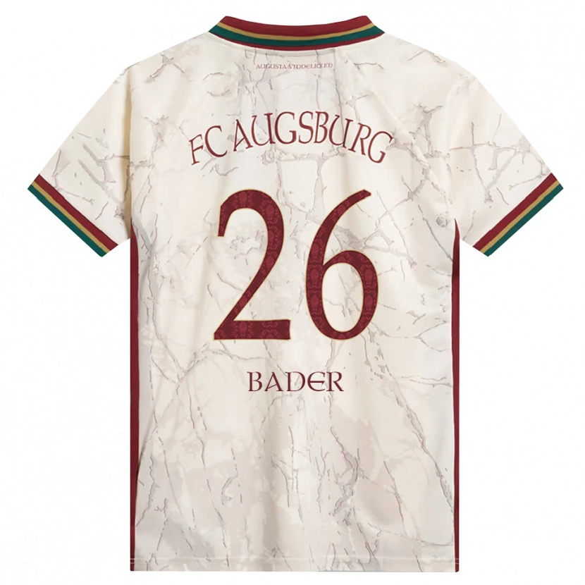 Danxen Herren Tom Bader #26 Grün Reis Weiß Burgund Heimtrikot Trikot 2026/27 T-Shirt Österreich