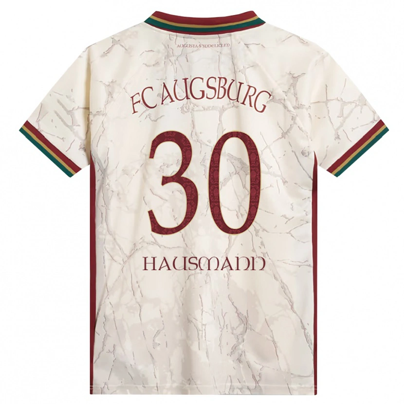 Danxen Herren Daniel Hausmann #30 Grün Reis Weiß Burgund Heimtrikot Trikot 2026/27 T-Shirt Österreich