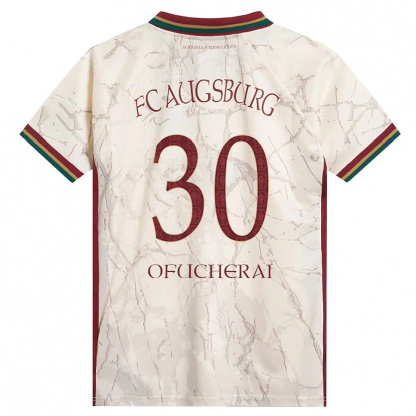 Danxen Herren Isaac Ofucherai #30 Grün Reis Weiß Burgund Heimtrikot Trikot 2026/27 T-Shirt Österreich