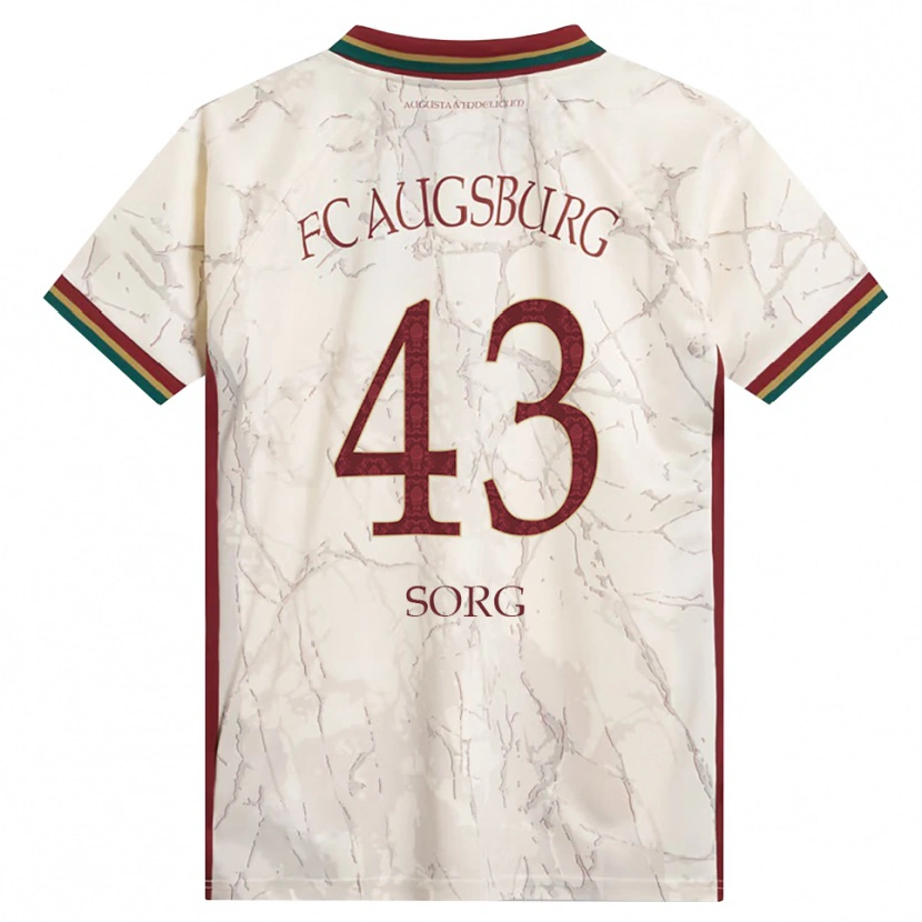 Danxen Herren Oliver Sorg #43 Grün Reis Weiß Burgund Heimtrikot Trikot 2026/27 T-Shirt Österreich