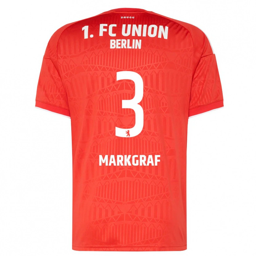 Danxen Herren Andrik Markgraf #3 Rot Weiß Heimtrikot Trikot 2026/27 T-Shirt Österreich