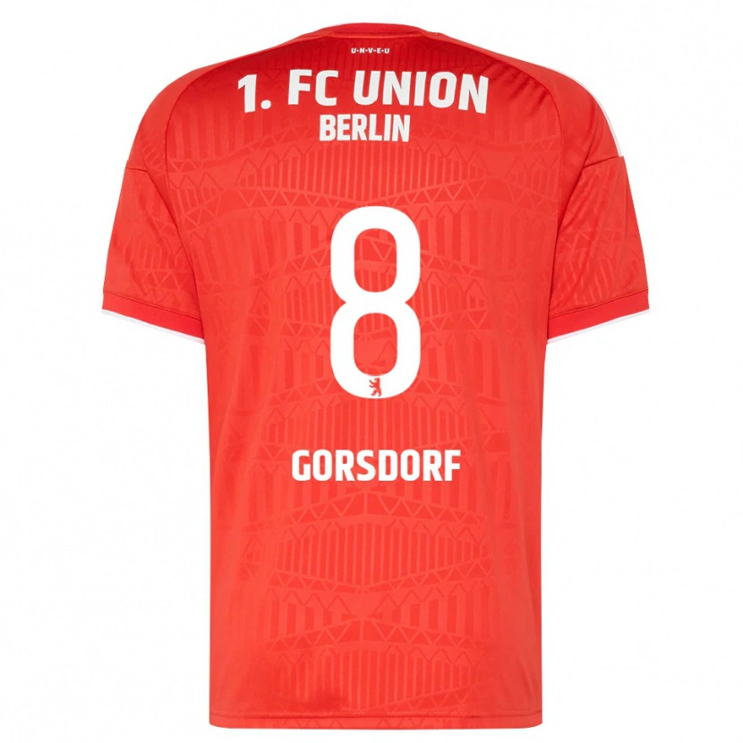 Danxen Herren Lisa Görsdorf #8 Rot Weiß Heimtrikot Trikot 2026/27 T-Shirt Österreich
