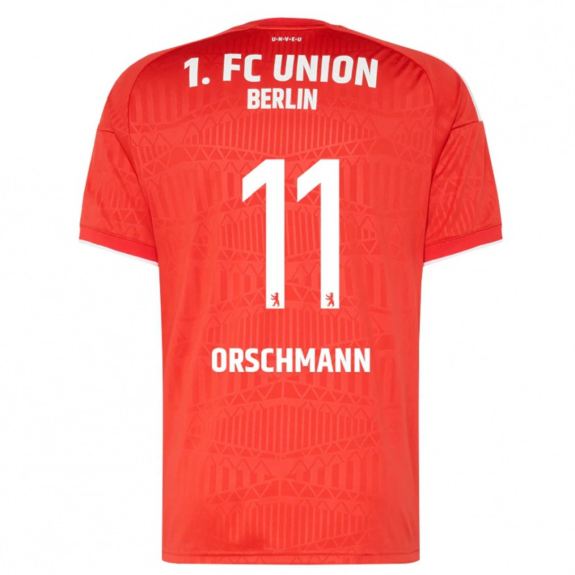 Danxen Herren Dina Orschmann #11 Rot Weiß Heimtrikot Trikot 2026/27 T-Shirt Österreich