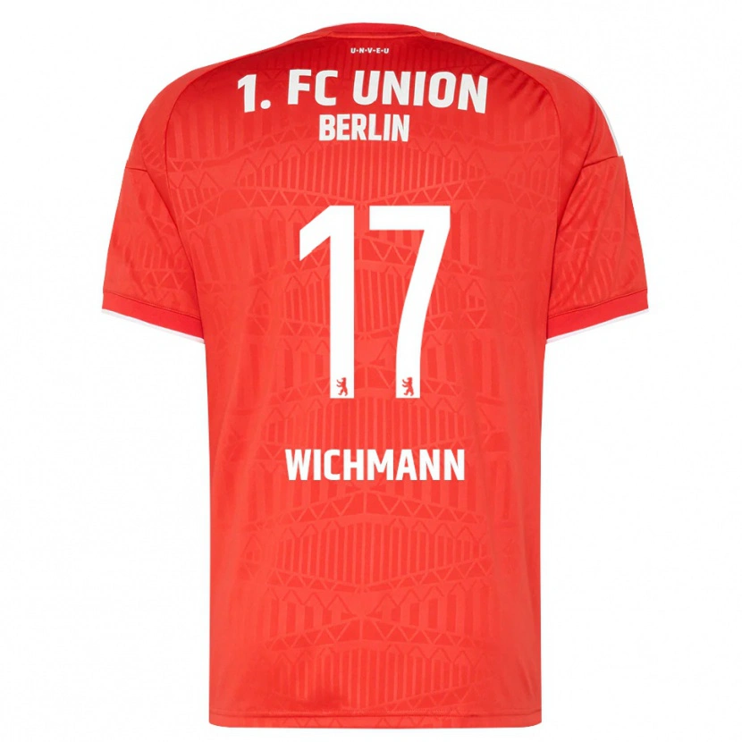 Danxen Herren Julius Wichmann #17 Rot Weiß Heimtrikot Trikot 2026/27 T-Shirt Österreich