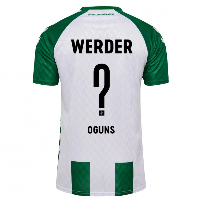 Danxen Herren Jerry Oguns #0 Grün Weiß Heimtrikot Trikot 2026/27 T-Shirt Österreich