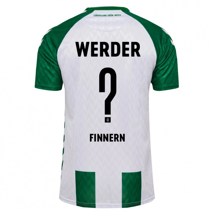 Danxen Herren Anton Finnern #0 Grün Weiß Heimtrikot Trikot 2026/27 T-Shirt Österreich