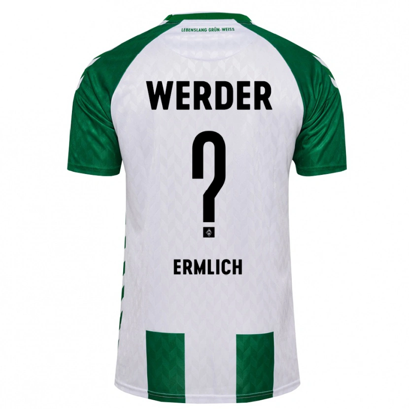 Danxen Herren Kjell Ermlich #0 Grün Weiß Heimtrikot Trikot 2026/27 T-Shirt Österreich