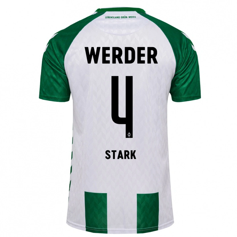 Danxen Herren Niklas Stark #4 Grün Weiß Heimtrikot Trikot 2026/27 T-Shirt Österreich