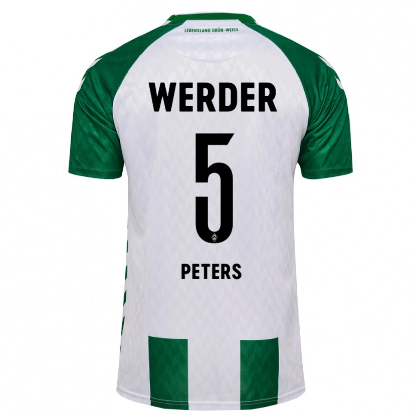 Danxen Herren Joshua Peters #5 Grün Weiß Heimtrikot Trikot 2026/27 T-Shirt Österreich