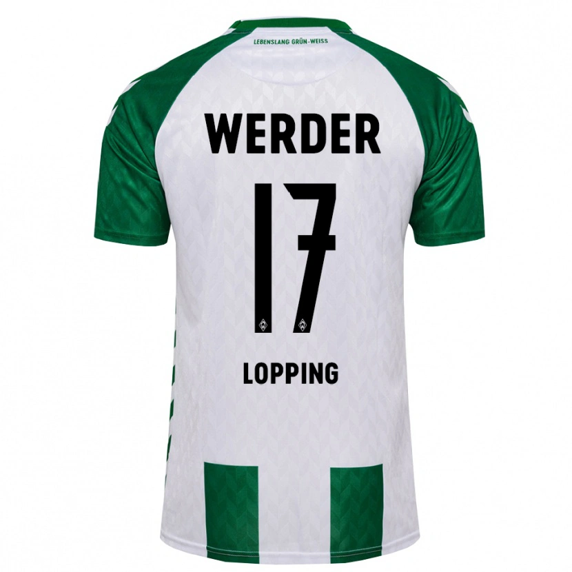 Danxen Herren Jakob Löpping #17 Grün Weiß Heimtrikot Trikot 2026/27 T-Shirt Österreich