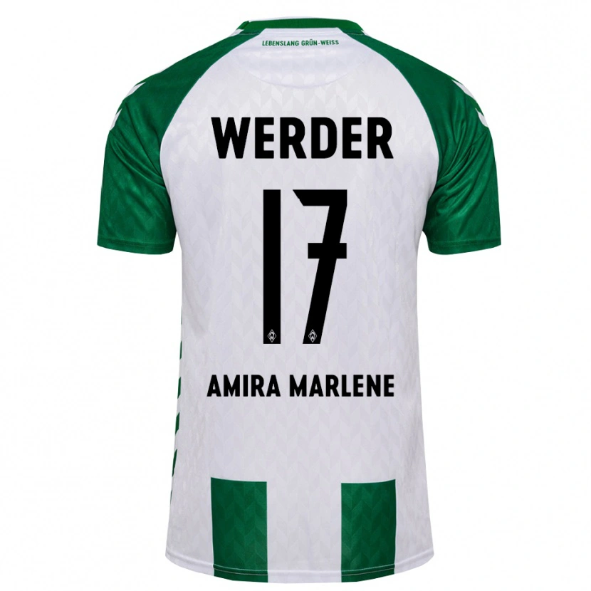 Danxen Herren Amira Marlene Dahl #17 Grün Weiß Heimtrikot Trikot 2026/27 T-Shirt Österreich