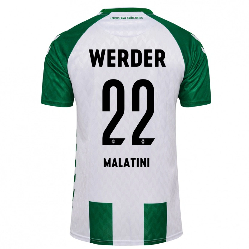 Danxen Herren Julián Malatini #22 Grün Weiß Heimtrikot Trikot 2026/27 T-Shirt Österreich