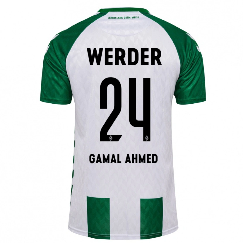 Danxen Herren Adam Gamal Ahmed #24 Grün Weiß Heimtrikot Trikot 2026/27 T-Shirt Österreich