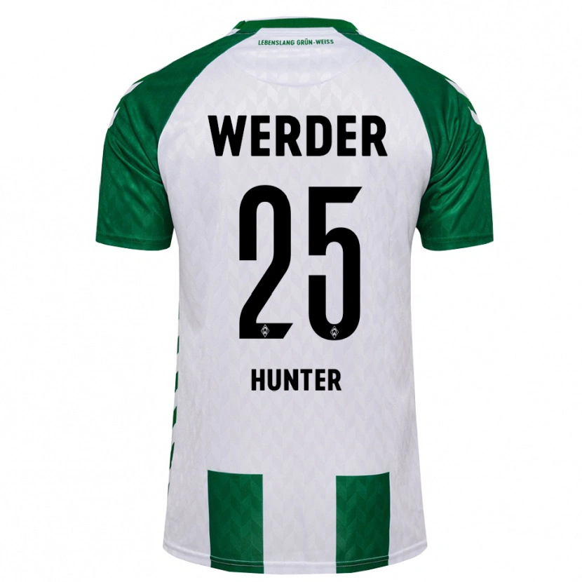 Danxen Herren Leif Hunter #25 Grün Weiß Heimtrikot Trikot 2026/27 T-Shirt Österreich