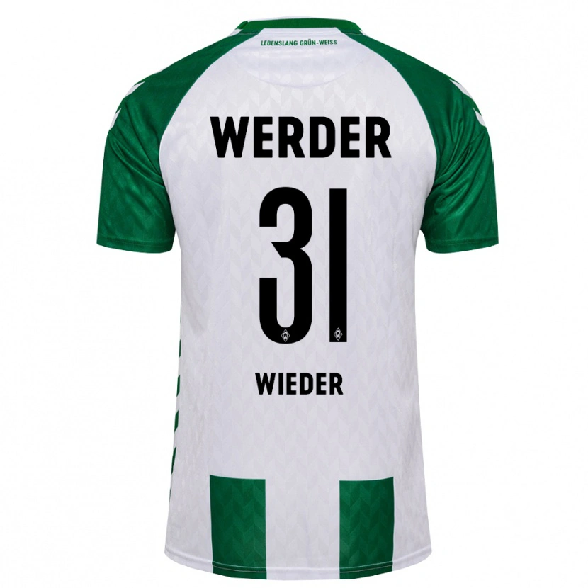 Danxen Herren Verena Wieder #31 Grün Weiß Heimtrikot Trikot 2026/27 T-Shirt Österreich