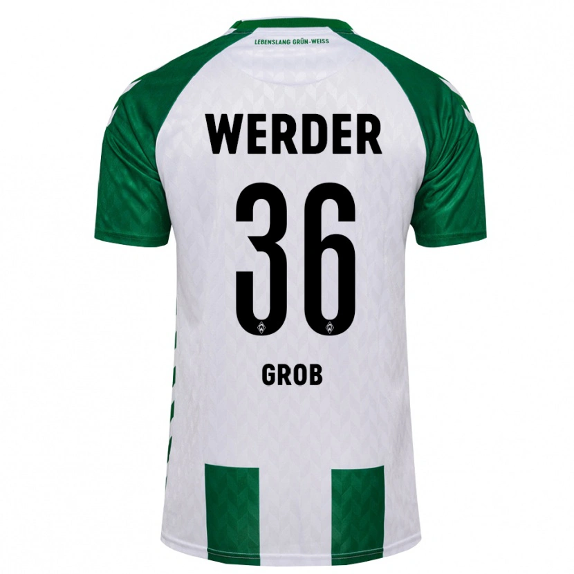 Danxen Herren Christian Groß #36 Grün Weiß Heimtrikot Trikot 2026/27 T-Shirt Österreich