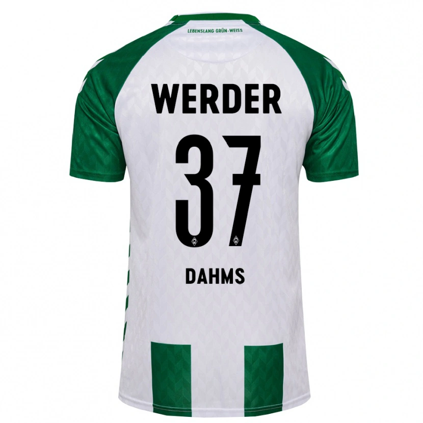 Danxen Herren Lena Dahms #37 Grün Weiß Heimtrikot Trikot 2026/27 T-Shirt Österreich