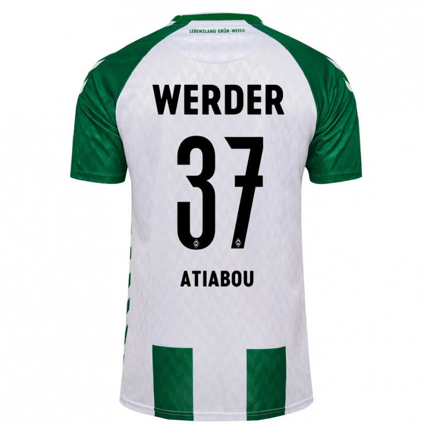 Danxen Herren Benjamin Atiabou #37 Grün Weiß Heimtrikot Trikot 2026/27 T-Shirt Österreich