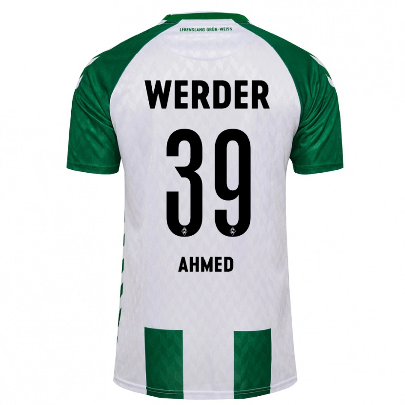 Danxen Herren Abdelhamid Ahmed #39 Grün Weiß Heimtrikot Trikot 2026/27 T-Shirt Österreich