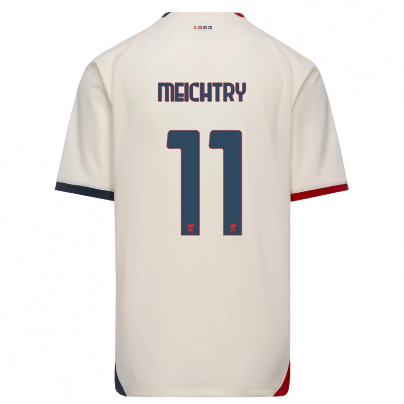 Danxen Herren Franz-Ethan Meichtry #11 Creme Rot Auswärtstrikot Trikot 2026/27 T-Shirt Österreich