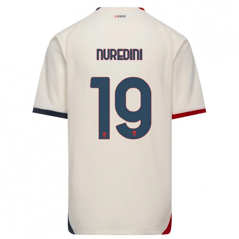 Danxen Herren Joi Nuredini #19 Creme Rot Auswärtstrikot Trikot 2026/27 T-Shirt Österreich