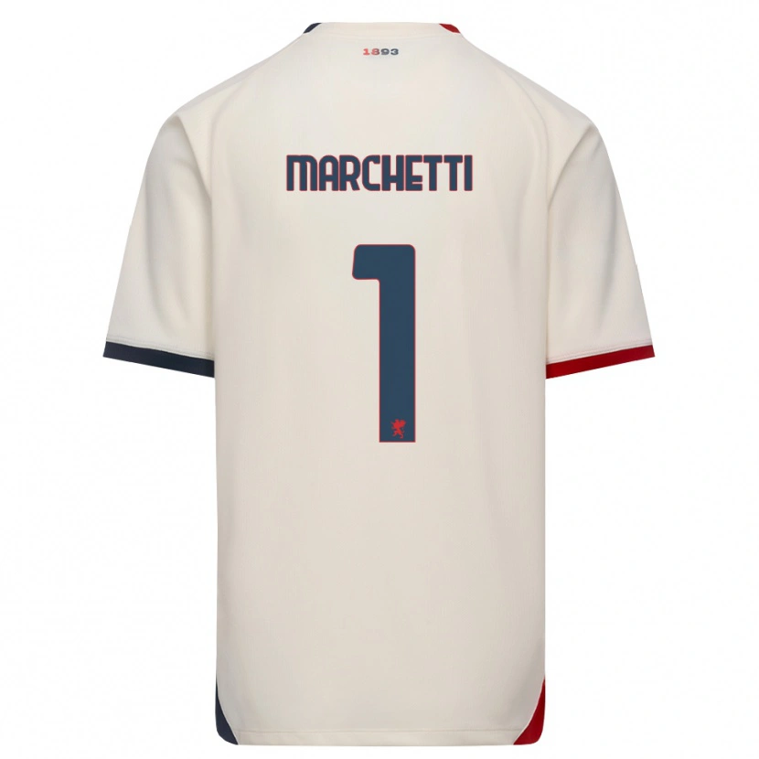 Danxen Herren Lisa Marchetti #1 Creme Rot Auswärtstrikot Trikot 2026/27 T-Shirt Österreich