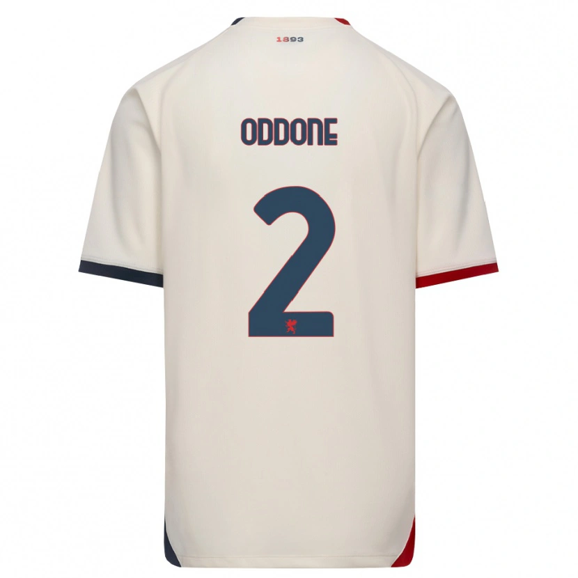 Danxen Herren Riccardo Oddone #2 Creme Rot Auswärtstrikot Trikot 2026/27 T-Shirt Österreich