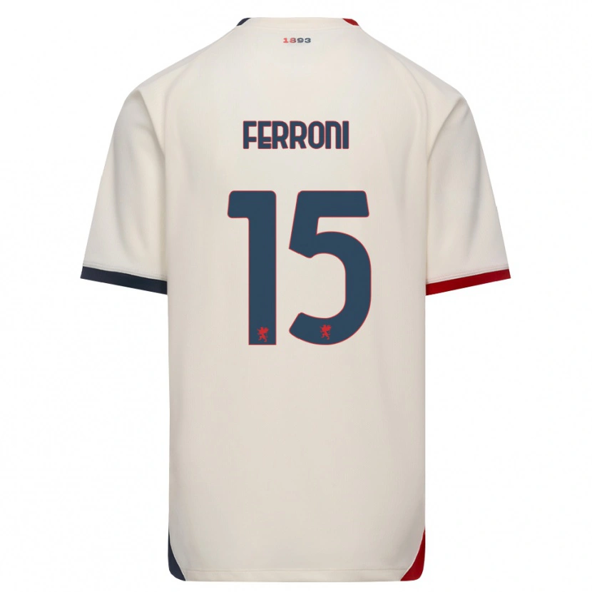 Danxen Herren Leonardo Ferroni #15 Creme Rot Auswärtstrikot Trikot 2026/27 T-Shirt Österreich