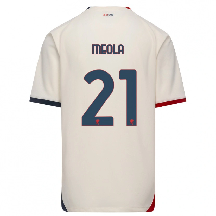Danxen Herren Kevin Meola #21 Creme Rot Auswärtstrikot Trikot 2026/27 T-Shirt Österreich
