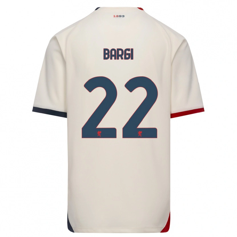 Danxen Herren Caterina Bargi #22 Creme Rot Auswärtstrikot Trikot 2026/27 T-Shirt Österreich