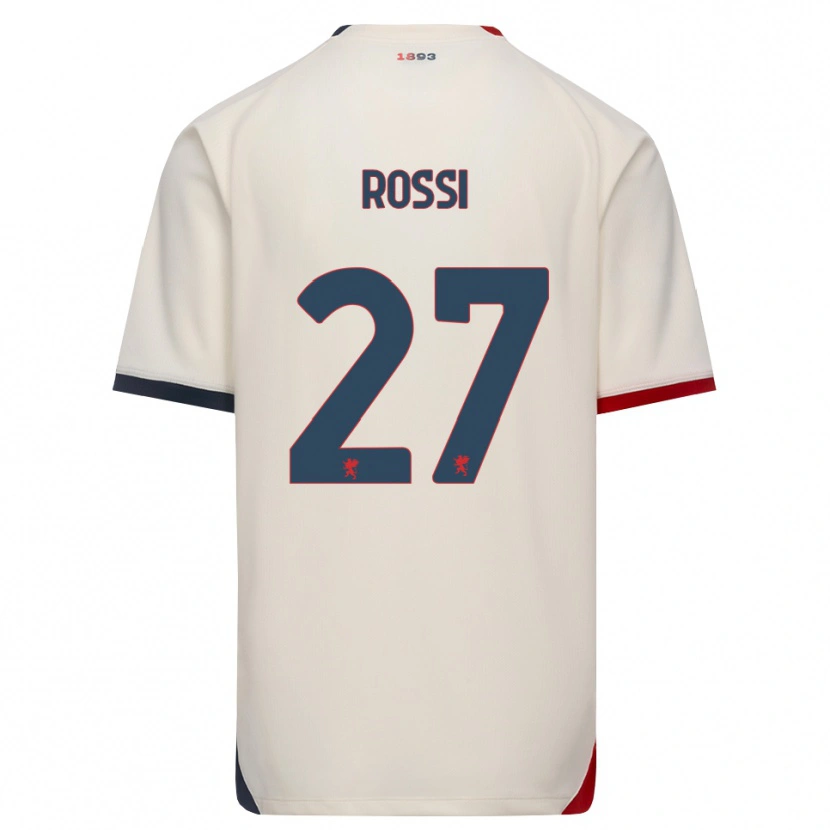 Danxen Herren Lucrezia Rossi #27 Creme Rot Auswärtstrikot Trikot 2026/27 T-Shirt Österreich