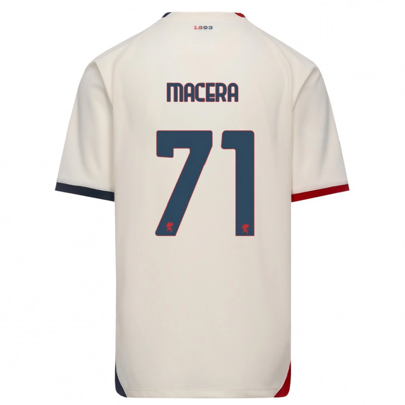 Danxen Herren Matilde Macera #71 Creme Rot Auswärtstrikot Trikot 2026/27 T-Shirt Österreich