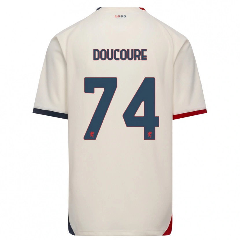 Danxen Herren Mamedi Doucouré #74 Creme Rot Auswärtstrikot Trikot 2026/27 T-Shirt Österreich