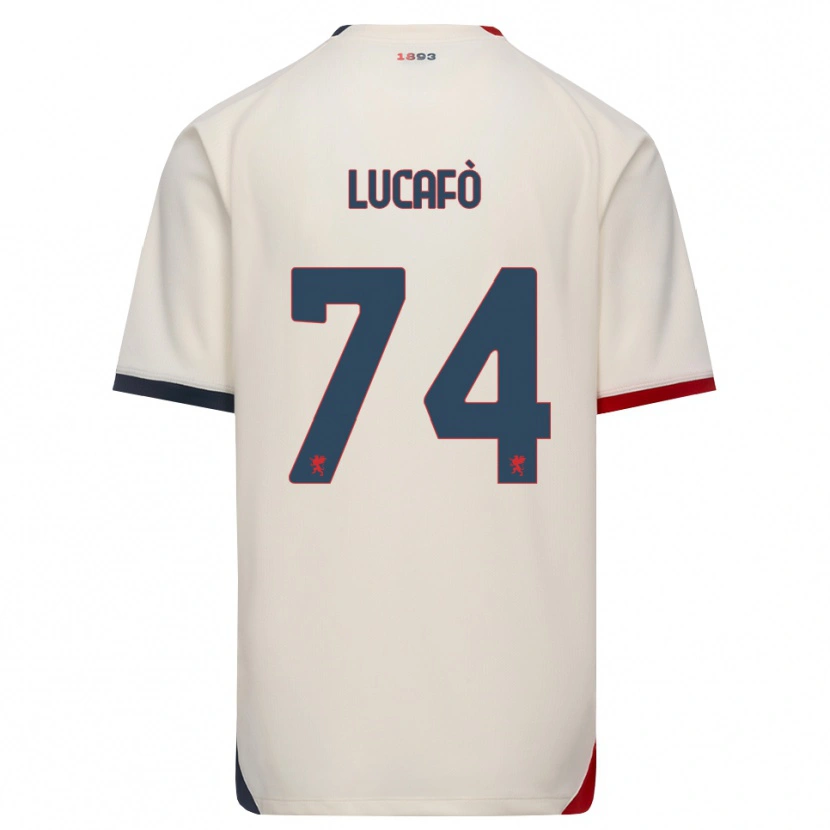 Danxen Herren Sara Lucafò #74 Creme Rot Auswärtstrikot Trikot 2026/27 T-Shirt Österreich