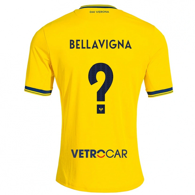 Danxen Herren Marco Bellavigna #0 Gelb Rot Auswärtstrikot Trikot 2026/27 T-Shirt Österreich