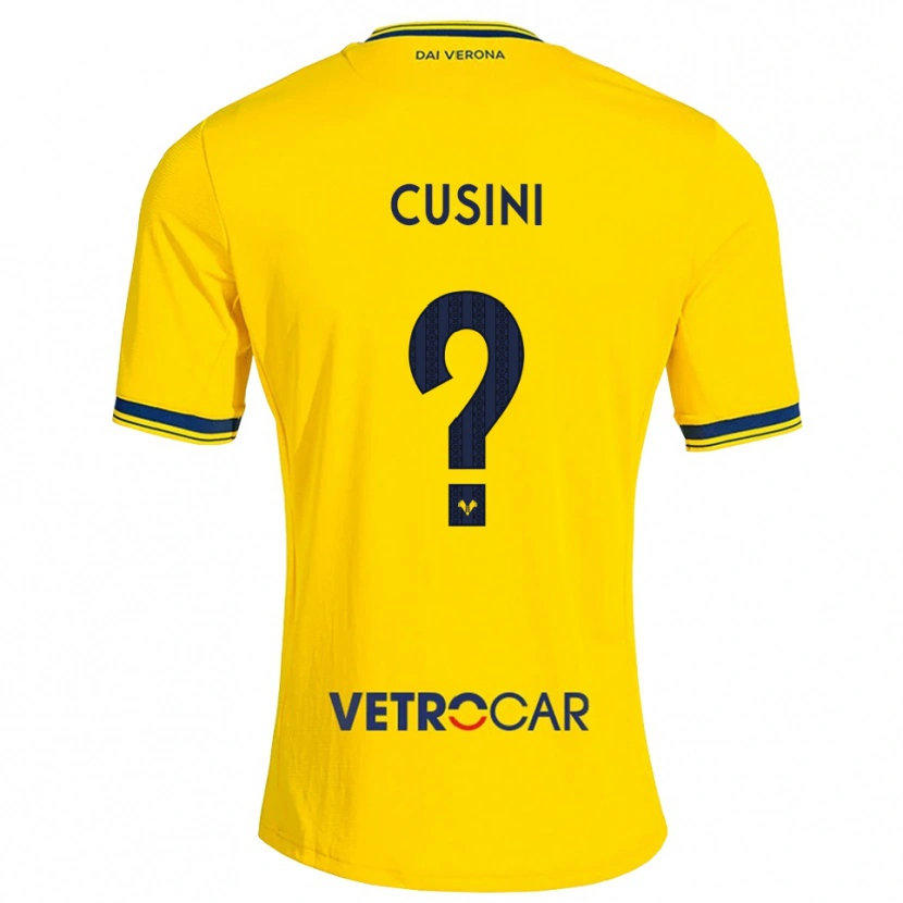 Danxen Herren Christian Cusini #0 Gelb Rot Auswärtstrikot Trikot 2026/27 T-Shirt Österreich