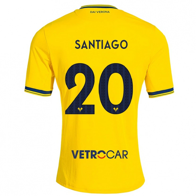 Danxen Herren Yellu Santiago #20 Gelb Rot Auswärtstrikot Trikot 2026/27 T-Shirt Österreich