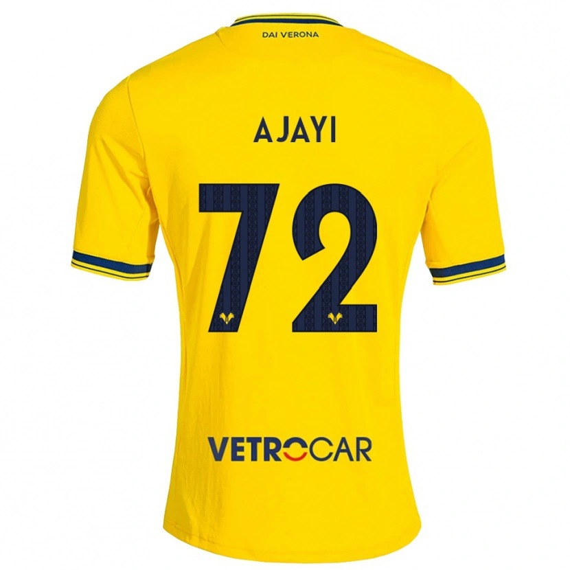 Danxen Herren Junior Ajayi #72 Gelb Rot Auswärtstrikot Trikot 2026/27 T-Shirt Österreich