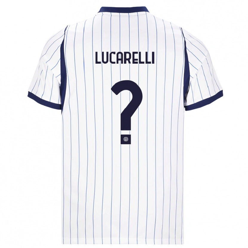 Danxen Herren Diego Lucarelli #0 Weiß Dunkelblau Auswärtstrikot Trikot 2026/27 T-Shirt Österreich