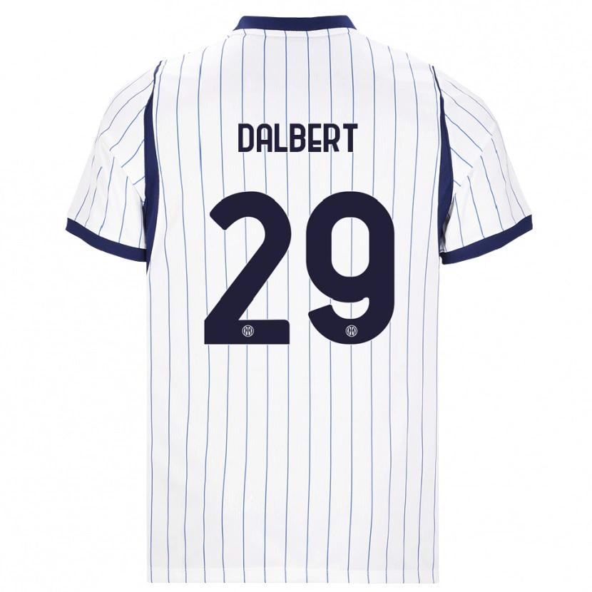 Danxen Herren Dalbert #29 Weiß Dunkelblau Auswärtstrikot Trikot 2026/27 T-Shirt Österreich