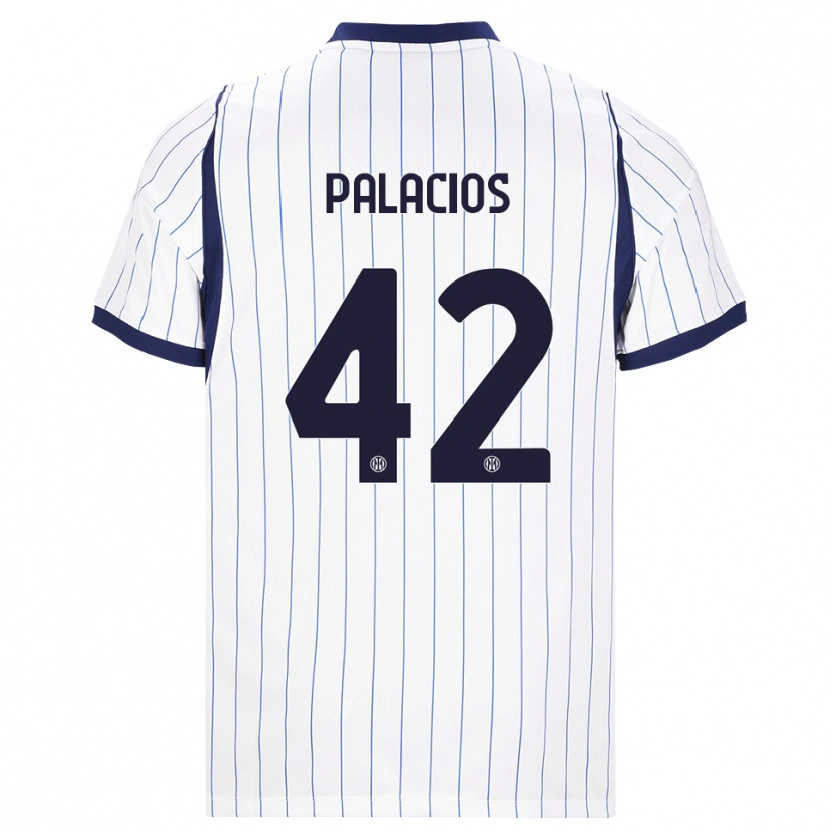 Danxen Herren Tomás Palacios #42 Weiß Dunkelblau Auswärtstrikot Trikot 2026/27 T-Shirt Österreich