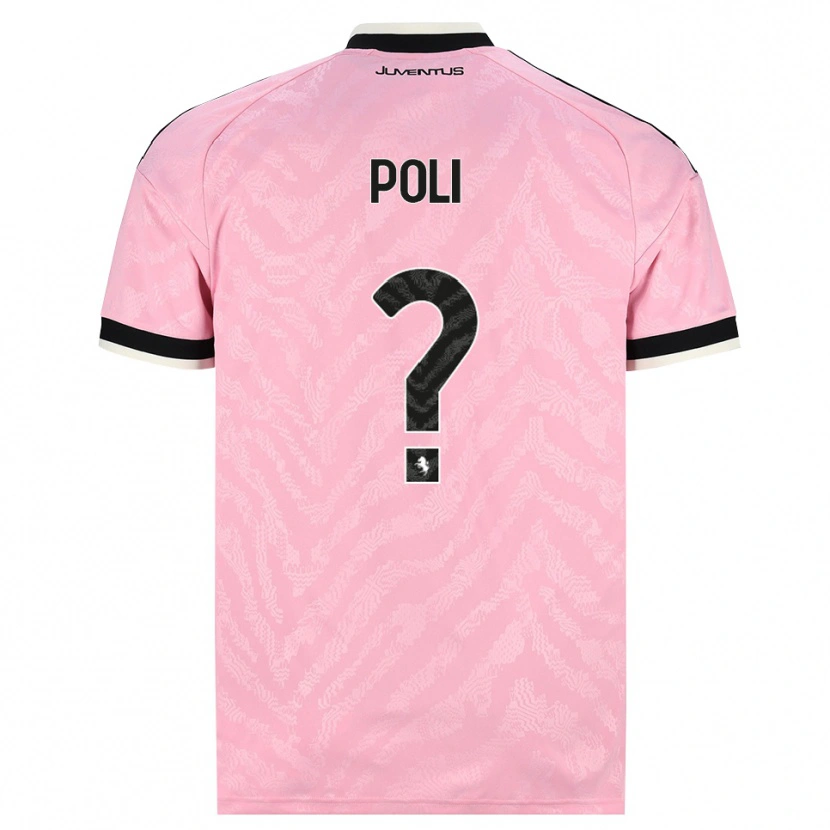 Danxen Herren Fabrizio Poli #0 Pink Schwarz Auswärtstrikot Trikot 2026/27 T-Shirt Österreich